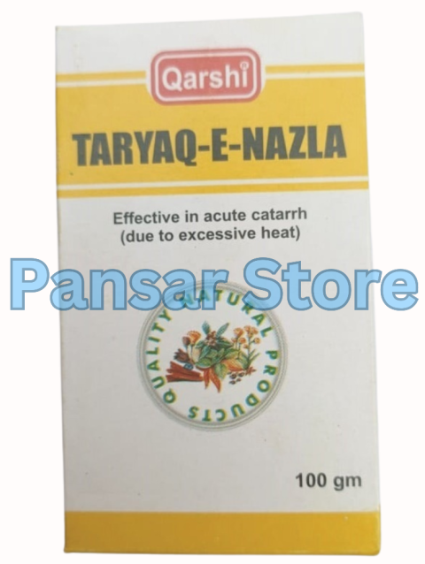 TARYAQ-E-NAZLA 100gm QARSHI (1)